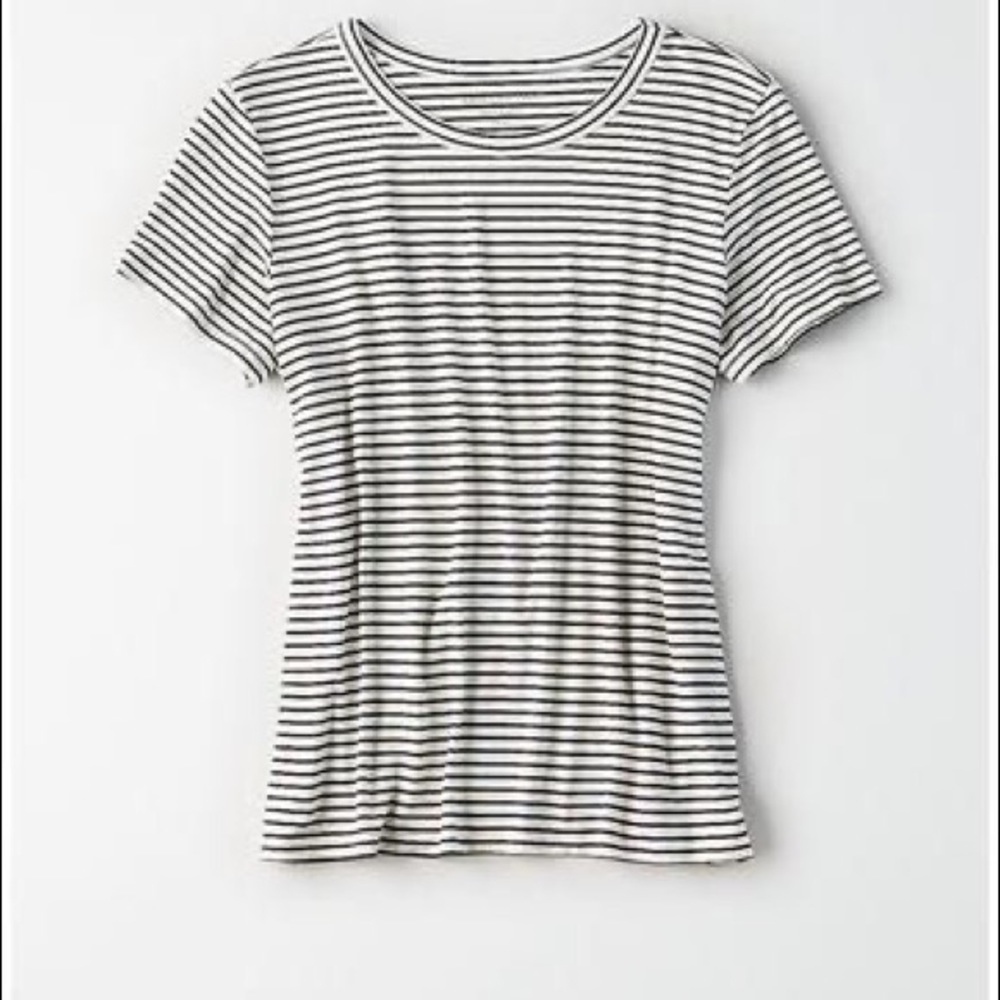 American eagle striped shirt XS